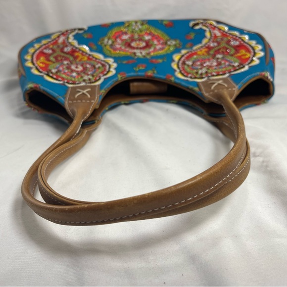 Vintage Isabella Fiore beaded paisley shoulder bag - Picture 6 of 8